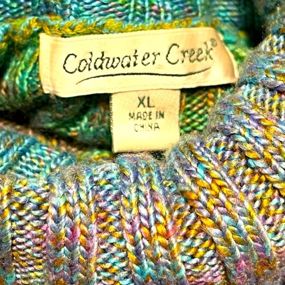Coldwater Creek Turtleneck Ombre Sweater - Picture 5 of 8